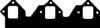 GLASER X51388-01 Gasket, exhaust manifold